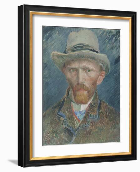 Self-Portrait-Vincent van Gogh-Framed Giclee Print