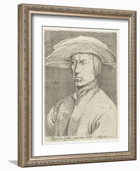 Self-Portrait-Lucas van Leyden-Framed Giclee Print