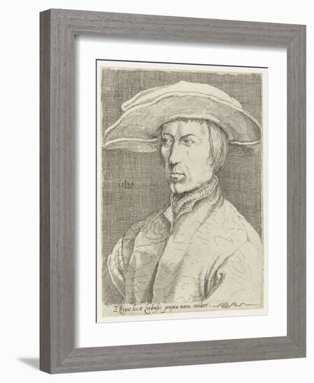 Self-Portrait-Lucas van Leyden-Framed Giclee Print