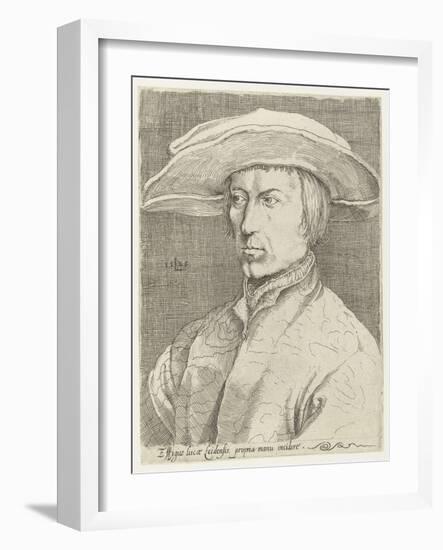 Self-Portrait-Lucas van Leyden-Framed Giclee Print