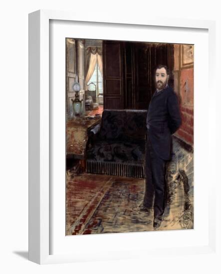 Self-Portrait-Giuseppe De Nittis-Framed Giclee Print