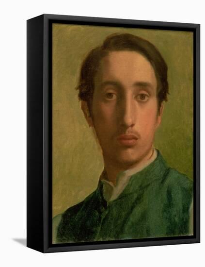 Self Portrait-Edgar Degas-Framed Premier Image Canvas