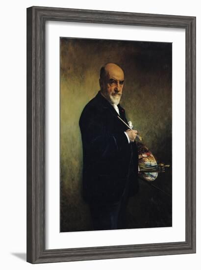 Self Portrait-Leon Joseph Florentin Bonnat-Framed Giclee Print