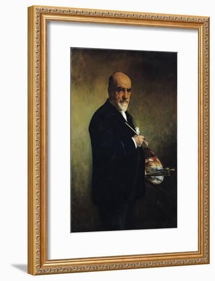 Self Portrait-Leon Joseph Florentin Bonnat-Framed Giclee Print