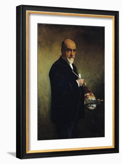 Self Portrait-Leon Joseph Florentin Bonnat-Framed Giclee Print