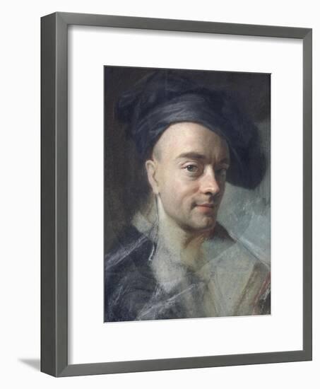 Self Portrait-Maurice Quentin de La Tour-Framed Giclee Print