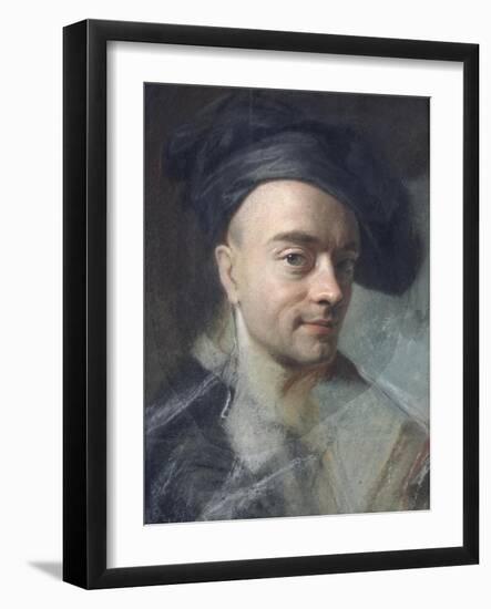 Self Portrait-Maurice Quentin de La Tour-Framed Giclee Print