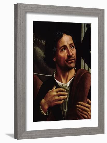 Self Portrait-Domenico Ghirlandaio-Framed Giclee Print