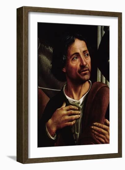 Self Portrait-Domenico Ghirlandaio-Framed Giclee Print