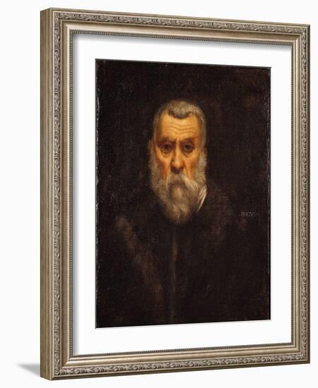 Self Portrait-Jacopo Robusti Tintoretto-Framed Giclee Print