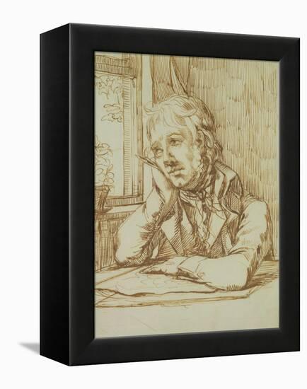 Self Portrait-Caspar David Friedrich-Framed Premier Image Canvas
