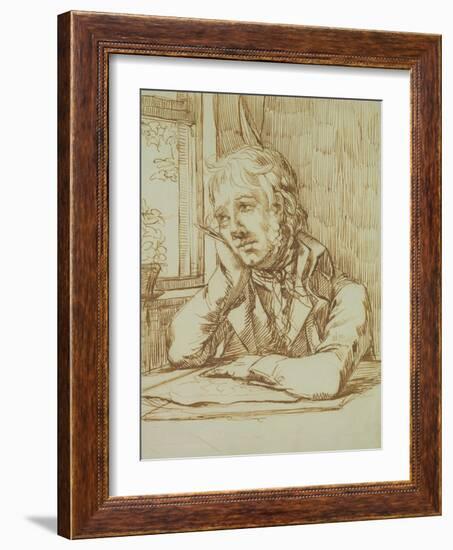 Self Portrait-Caspar David Friedrich-Framed Giclee Print