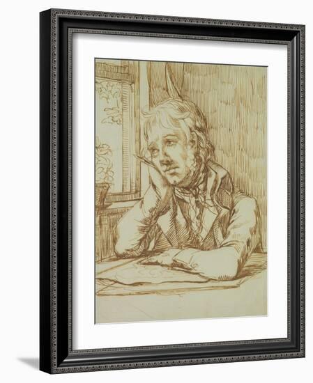 Self Portrait-Caspar David Friedrich-Framed Giclee Print