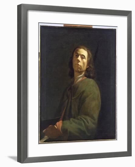 Self Portrait-Dietrich Ernst Andreae-Framed Giclee Print