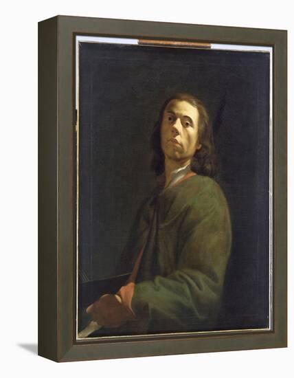 Self Portrait-Dietrich Ernst Andreae-Framed Premier Image Canvas