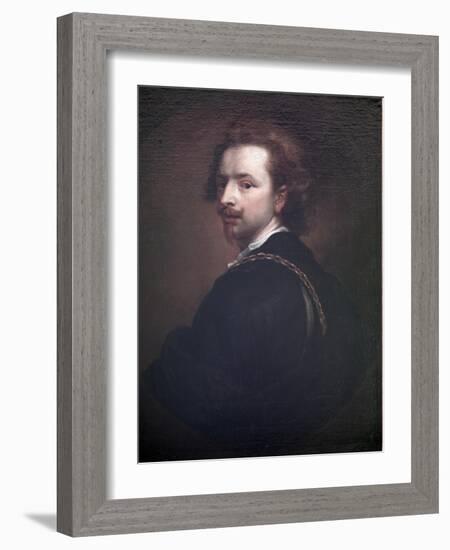 Self Portrait-Sir Anthony Van Dyck-Framed Giclee Print