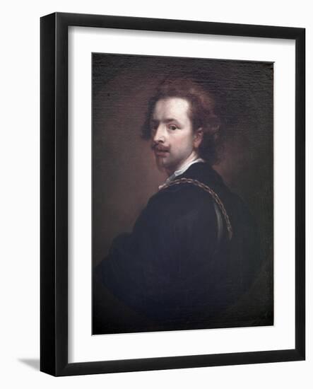 Self Portrait-Sir Anthony Van Dyck-Framed Giclee Print