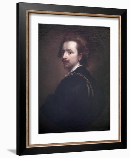 Self Portrait-Sir Anthony Van Dyck-Framed Giclee Print