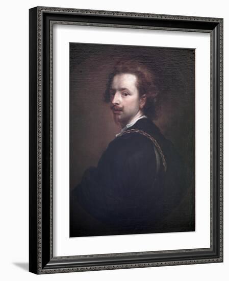 Self Portrait-Sir Anthony Van Dyck-Framed Giclee Print