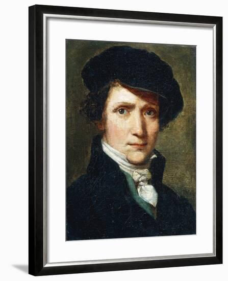 Self-Portrait-Joseph Craffonara-Framed Giclee Print