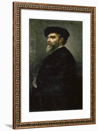 Self-Portrait-Saverio Francesco Altamura-Framed Giclee Print