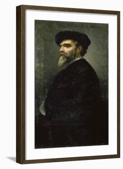 Self-Portrait-Saverio Francesco Altamura-Framed Giclee Print