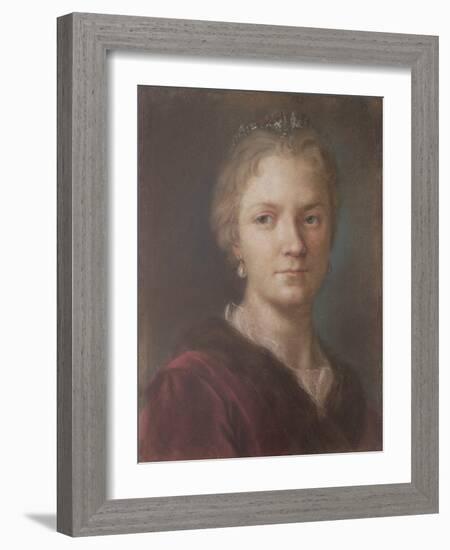 Self Portrait-Rosalba Giovanna Carriera-Framed Giclee Print