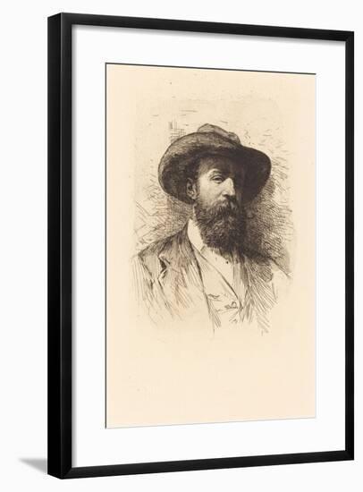 Self-Portrait-Christian Wilhelm Jacob Unger-Framed Giclee Print