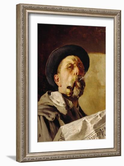 Self-Portrait-Pietro Pajetta-Framed Giclee Print