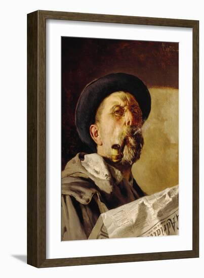 Self-Portrait-Pietro Pajetta-Framed Giclee Print