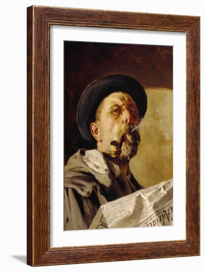 Self-Portrait-Pietro Pajetta-Framed Giclee Print