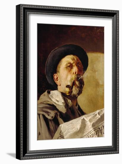 Self-Portrait-Pietro Pajetta-Framed Giclee Print