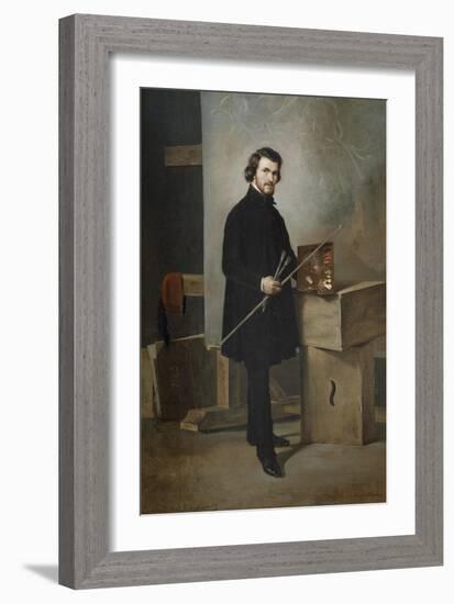 Self-Portrait-Cherubino Cornienti-Framed Giclee Print