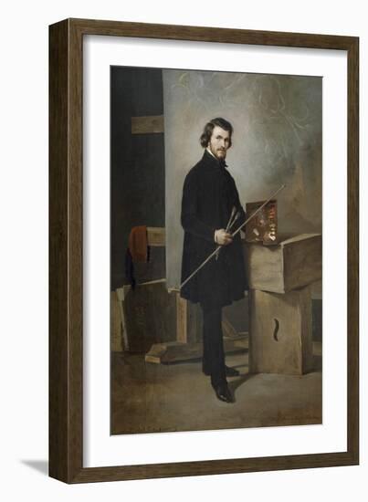 Self-Portrait-Cherubino Cornienti-Framed Giclee Print