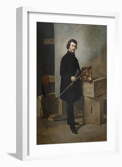 Self-Portrait-Cherubino Cornienti-Framed Giclee Print