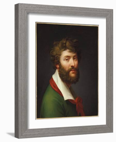 Self Portrait-Jean-Baptiste Regnault-Framed Giclee Print