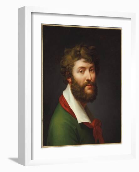 Self Portrait-Jean-Baptiste Regnault-Framed Giclee Print