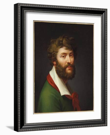 Self Portrait-Jean-Baptiste Regnault-Framed Giclee Print