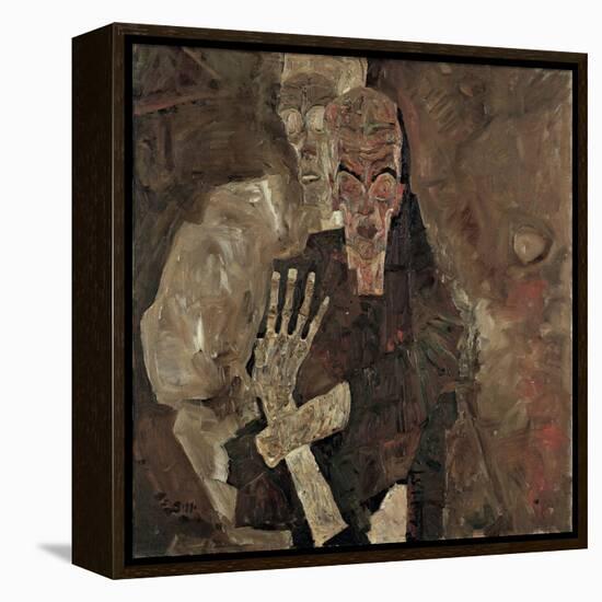 Self Seers II (Death and Ma), 1911-Egon Schiele-Framed Premier Image Canvas