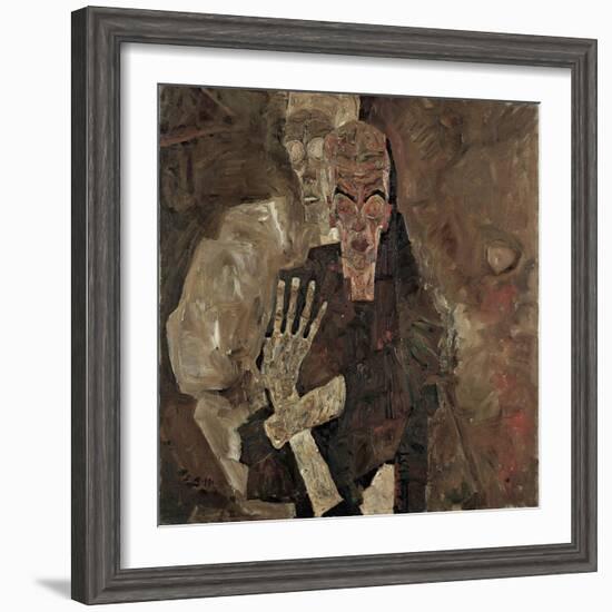 Self Seers II (Death and Ma), 1911-Egon Schiele-Framed Giclee Print