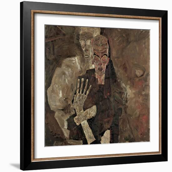 Self Seers II (Death and Ma), 1911-Egon Schiele-Framed Giclee Print