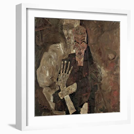 Self Seers II (Death and Ma), 1911-Egon Schiele-Framed Giclee Print