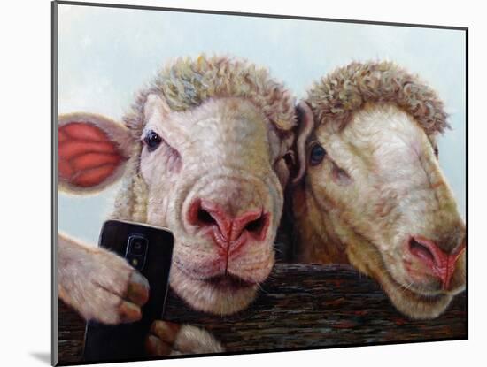 Selfie-Lucia Heffernan-Mounted Art Print