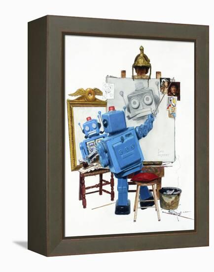 Selfie-Eric Joyner-Framed Premier Image Canvas