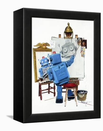 Selfie-Eric Joyner-Framed Premier Image Canvas