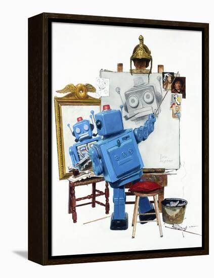 Selfie-Eric Joyner-Framed Premier Image Canvas