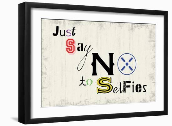 Selfies-Lauren Gibbons-Framed Art Print