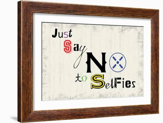 Selfies-Lauren Gibbons-Framed Premium Giclee Print