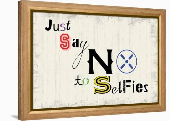 Selfies-Lauren Gibbons-Framed Stretched Canvas