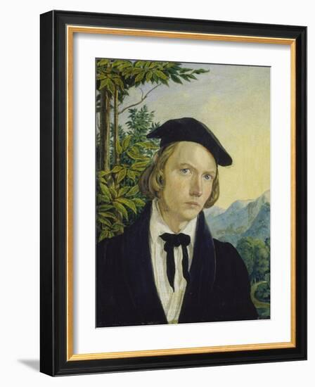 Selfportrait 1825-Friedrich Ludwig von Maydell-Framed Giclee Print